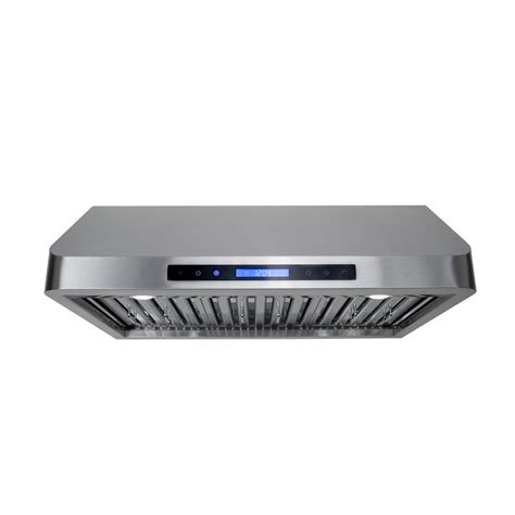 winflo 30 black stainless steel convertible under cabinet range hood|winflo stainless steel range hood.